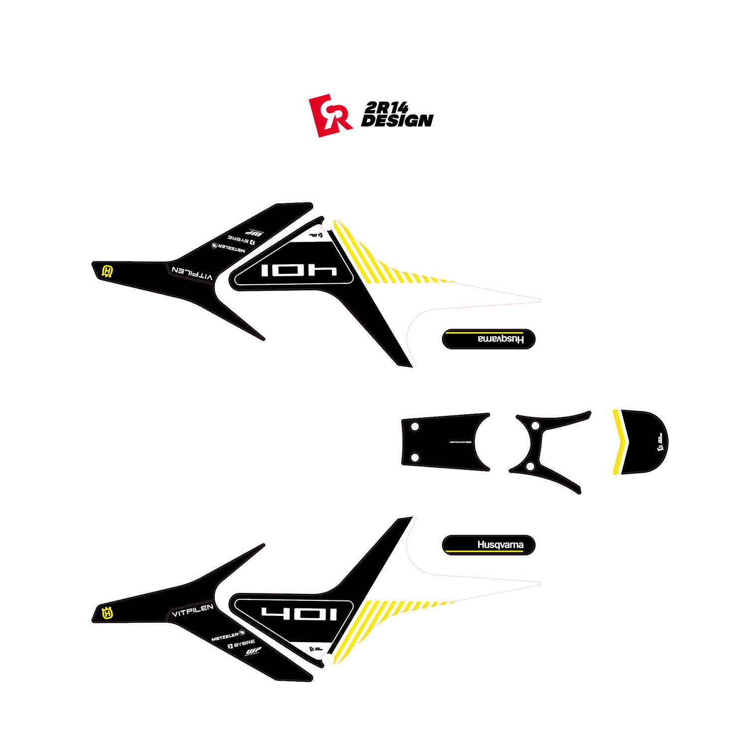 Kit déco moto Husqvarna Vitpilen 401 – Image 2