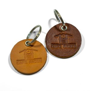 Porte-clé en cuir « CAFE RACER »