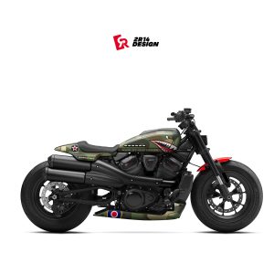 Kit déco Harley-Davidson Sportster S 1250 "Army"