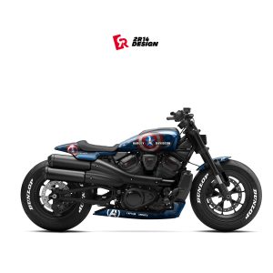 Kit déco Harley-Davidson Sportster S 1250 "Captain America"